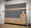 Wandpaneel mit eleganten Design Farbe: Grau - Abmessungen: 42 x 42 x 4 cm (H x B x T)