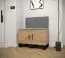 Wandpaneel mit eleganten Design Farbe: Grau - Abmessungen: 42 x 42 x 4 cm (H x B x T)
