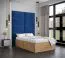 Außergewöhnliches Wandpaneel Farbe: Blau - Abmessungen: 42 x 84 x 4 cm (H x B x T)