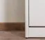 Schuhschrank massiv weiß