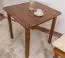 Holztisch 75 x 75 cm Abbildung