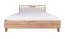 Doppelbett Braianik 06 in Eiche Wotan / Beige, Liegefläche: 160 x 200 cm, inklusive Lattenrost, 92 x 171 x 207 cm, passend für Schlafzimmer, Füße 36 mm dick