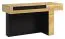 Easy Möbel Schlafzimmer Komplett - Set H Lipik, 9-teilig, teilmassiv, Farbe: Eiche / Schwarz