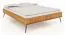 Einzelbett / Gästebett Rolleston 03 Kernbuche massiv geölt - Liegefläche: 90 x 200 cm (B x L)
