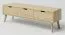 TV-Unterschrank Kiefer massiv natur Aurornis 55 - Abmessungen: 44 x 142 x 40 cm (H x B x T)