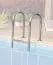 Pool 2 SET rechteckig aus Holz, Farbe: Natur KDI, Ø 564 cm, inkl. Filterpaket, Leitern & Terrasse 2-teilig