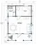 Ferienhaus F18 mit Terrasse, Geländer u. Schlafboden | 44 m² | 70 mm Blockbohlen | Naturbelassen | inkl. Fenster 1 Hand Dreh-Kipp