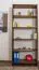Bücherregal - 80 cm breit, Kiefer Holz-Massiv, Farbe: Eiche Abbildung