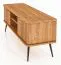 TV-Unterschrank Rolleston 25 Kernbuche massiv geölt - Abmessungen: 57 x 144 x 46 cm (H x B x T)