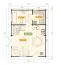 Ferienhaus F34 mit 2 Etagen | 65,3 m² | 92 mm Blockbohlen | Naturbelassen | Inkl. Fußboden &  Fenster 1-Hand-Dreh-Kippsystematik