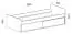 Kinderbett / Jugendbett Frank 13 inkl. Lattenrost, Farbe: Weiß / Grau - 90 x 200 cm (L x B)