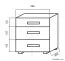 Kommode Garut 06, Farbe: Sonoma Eiche - Abmessungen: 53 x 50 x 50 cm (H x B x T)