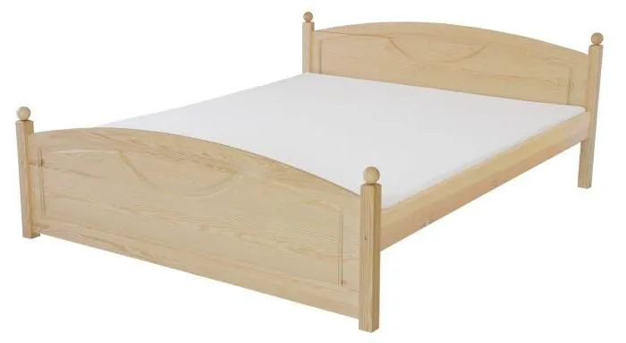 Bettgestell Kiefer 180 x 200 cm Natur Abbildung