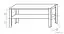Couchtisch Ciomas 18, Farbe: Sonoma Eiche / Grau - Abmessungen: 120 x 60 x 55 cm (B x T x H)