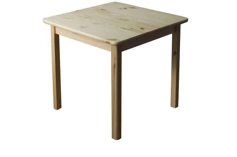 Esszimmertisch Esstisch 60x60 cm, Farbe: Natur Abbildung