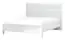 Doppelbett Afega 06, Farbe: Weiß Hochglanz - Liegefläche: 160 x 200 cm (B x L)