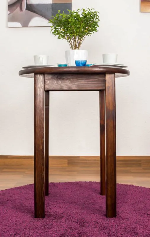 Tisch rund Holz