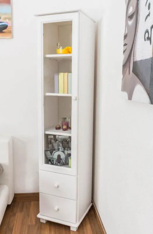 Vitrine aus Glas und Kiefer Abbildung