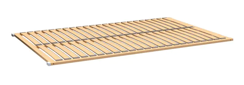 Rahmenlattenrost für Einzelbett / Gästebett - Liegefläche: 120 x 200 cm (B x L)