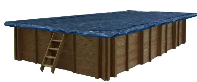 Winter-Abdeckplane ohne Netz für Holzpool Sunnydream 08