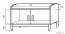 Sitzbank mit Stauraum / Schuhschrank Alotau 15, Farbe: Eiche - Abmessungen: 48 x 80 x 36 cm (H x B x T)