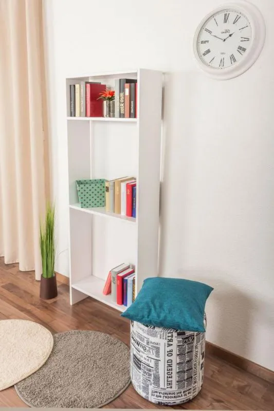 Regal, Bücherregal Buche Massivholz Abbildung