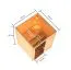 Sauna "Eivind" SET mit bronzierter Tür - Farbe: Natur, Ofen BIO 9 kW - 145 x 145 x 187 cm (B x T x H)