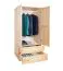 Kleiderschrank 80 x 60