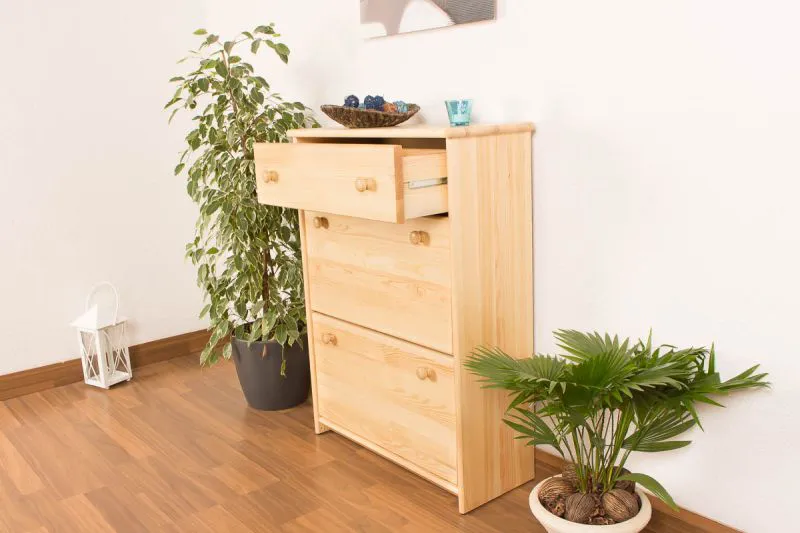 Schuhschrank aus Kiefernholz