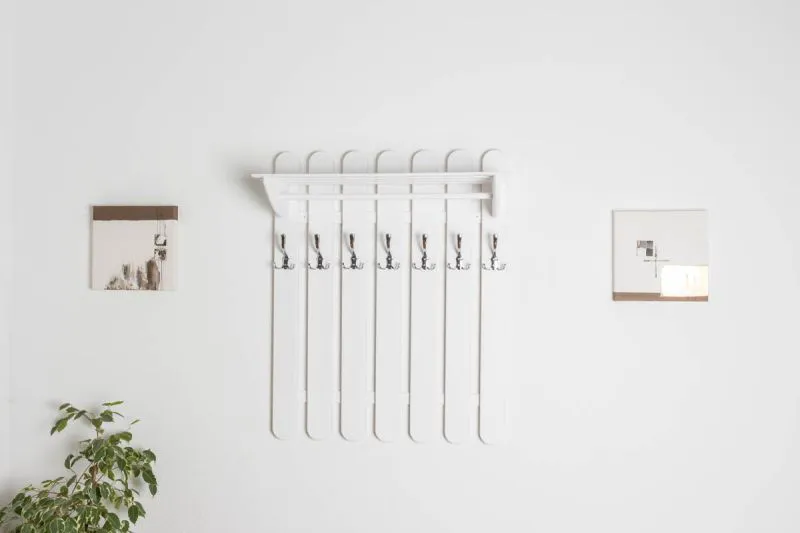Garderobe weiß