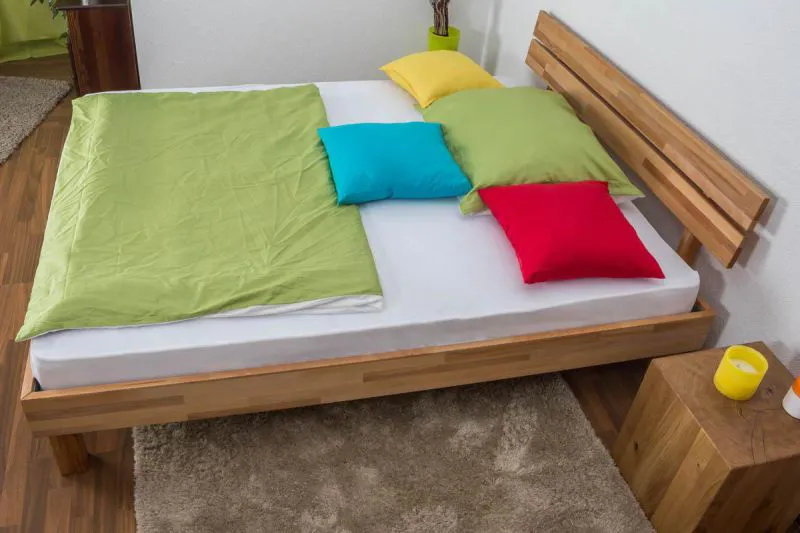 Futonbett Kernbuche 160 x 200 cm geölt Abbildung