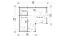 Ferienhaus F37 mit Terrasse & Fußboden | 40,4 m² | 92 mm Blockbohlen | Naturbelassen | Fenster 1-Hand-Dreh-Kippsystematik