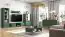 Kommode Inari 03, Farbe: Waldgrün - Abmessungen: 85 x 160 x 40 cm (H x B x T), mit 2 Türen, 3 Schubladen und 2 Fächern