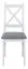 Stuhl Raska 03, Farbe: Weiß, Buche massiv - Abmessungen: 96 x 42 x 46 cm (H x B x T)