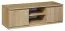 TV-Unterschrank Olavarria 05, Farbe: Sonoma Eiche - 40 x 120 x 41 cm (H x B x T)