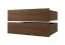Schubladen für Kleiderschrank, 2er Set, Farbe: Walnuss - für Schränke mit der Breite: 120 - 200 cm