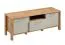 TV-Unterschrank Braianik 12 in Eiche Wotan / Beige, Füße: 36 mm, Griff aus Metall, 1 Ablegefach, 2 Türen, 2 Fächer, 1 Schublade, 49 x 138 x 40 cm