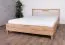 Doppelbett Braianik 06 in Eiche Wotan / Beige, Liegefläche: 160 x 200 cm, inklusive Lattenrost, 92 x 171 x 207 cm, passend für Schlafzimmer, Füße 36 mm dick