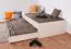 Kinderbett / Jugendbett Matthias 01, Farbe: Creme - Liegefläche: 90 x 200 cm (B x L)