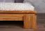 Doppelbett Tasman 02 Wildeiche massiv geölt - Liegefläche: 200 x 200 cm (B x L)