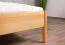 Doppelbett Wellsford 02 Kernbuche massiv geölt - Liegefläche: 180 x 200 cm (B x L)
