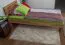 Bett 100 x 200 cm Kernbuche geölt Abbildung