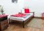 Bett Kiefer 90 x 200 cm Nuss Abbildung