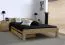 Massivholz Bettgestell Kiefer 160 x 200 cm Natur Abbildung