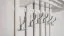 Garderobe Kiefer massiv Vollholz weiß Junco 343 – Abmessungen: 120 x 70 x 33 cm (H x B x T)