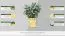 Blumenkasten Alpina 3 inkl. Stoffeinsatz - Abmessung: 55 x 55 x 72 cm  (B x T x H)