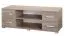 TV-Unterschrank Kikori 01, Farbe: Sonoma Eiche - Abmessungen: 43 x 120 x 43 cm (H x B x T)