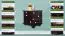 Nachtkommode Kiefer massiv Vollholz Nussfarben 012 - Abmessung 41 x 42 x 35 cm (H x B x T)