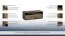 Hochwertiger TV-Unterschrank mit zwei Schubladen Fazenda 09, Dunkelbraun, Eiche teilmassiv, Soft Close System, 47 x 119 x 50 cm, Echtholz Furnier