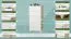 Kommode Kiefer massiv Vollholz weiß Junco 161 – Abmessung 123 x 60 x 42 cm